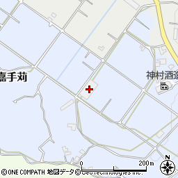 沖縄県うるま市石川嘉手苅588周辺の地図