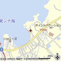 沖縄県国頭郡恩納村真栄田3365周辺の地図