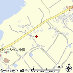 沖縄県国頭郡恩納村真栄田2977周辺の地図