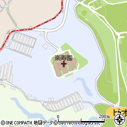 楽寿園周辺の地図
