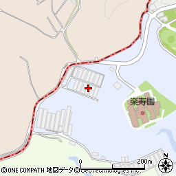 沖縄県うるま市石川嘉手苅961-124周辺の地図