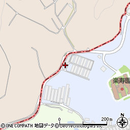 沖縄県うるま市石川嘉手苅961-24周辺の地図
