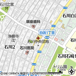 タウンプラザかねひで石川市場周辺の地図