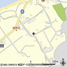 沖縄県国頭郡恩納村真栄田2409周辺の地図