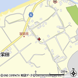 沖縄県国頭郡恩納村真栄田2411周辺の地図