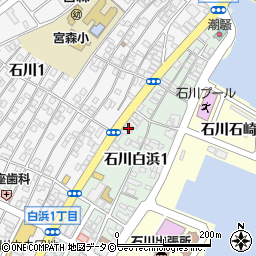 サイクルプラザ池原　石川本店周辺の地図