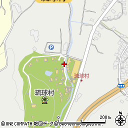 琉球村周辺の地図