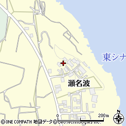 沖縄県中頭郡読谷村瀬名波1047-3周辺の地図