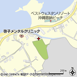 沖縄県国頭郡恩納村真栄田2253-2周辺の地図