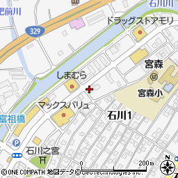 伊波和装苑京呉服専門店周辺の地図