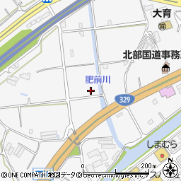 長清橋周辺の地図