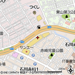 ホームセンタータバタ石川店周辺の地図