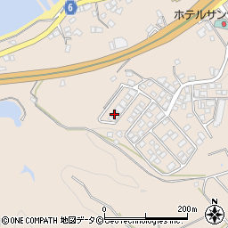 沖縄県国頭郡恩納村仲泊1411-102周辺の地図