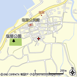 沖縄県国頭郡恩納村真栄田1681周辺の地図