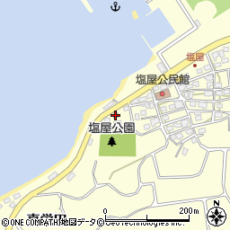 沖縄県国頭郡恩納村真栄田1618-1周辺の地図