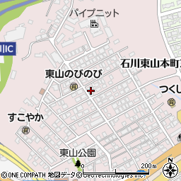 沖縄県うるま市石川東山本町周辺の地図