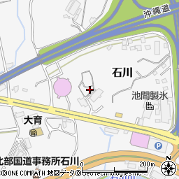 石川運動広場周辺の地図