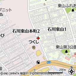 東山駐車場周辺の地図