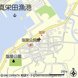沖縄県国頭郡恩納村真栄田1524周辺の地図