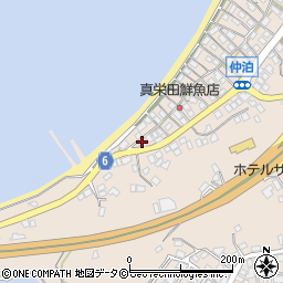沖縄県国頭郡恩納村仲泊85周辺の地図
