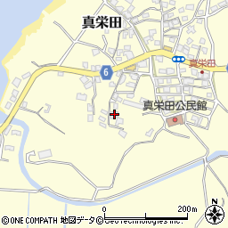 沖縄県国頭郡恩納村真栄田74-1周辺の地図