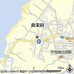 沖縄県国頭郡恩納村真栄田884周辺の地図