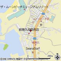 沖縄県国頭郡恩納村前兼久26周辺の地図