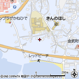 龍の蔵金武本店周辺の地図