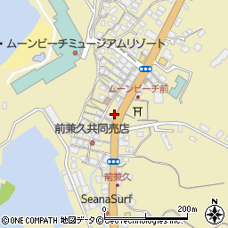 沖縄県国頭郡恩納村前兼久63周辺の地図