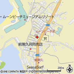 沖縄県国頭郡恩納村前兼久68周辺の地図
