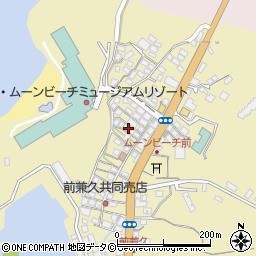 沖縄県国頭郡恩納村前兼久85周辺の地図