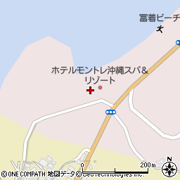 沖縄県国頭郡恩納村冨着1550周辺の地図