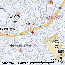 琉球銀行金武支店 ＡＴＭ周辺の地図