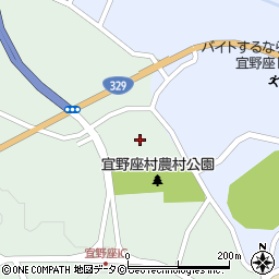 宜野座村通所介護事業所周辺の地図