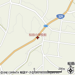 松田小学校前周辺の地図
