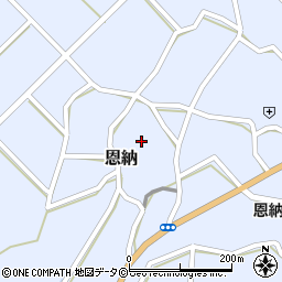 沖縄県国頭郡恩納村恩納2481周辺の地図