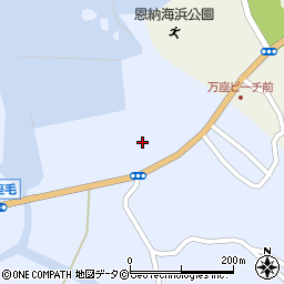 恩納村商工会周辺の地図