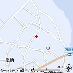沖縄県国頭郡恩納村恩納2617周辺の地図