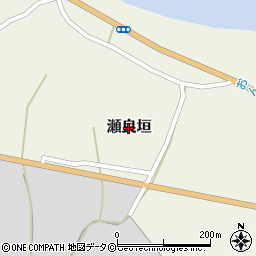 沖縄県恩納村（国頭郡）瀬良垣周辺の地図