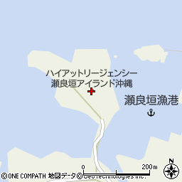 ハイアットリージェンシー瀬良垣アイランド沖縄周辺の地図