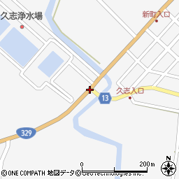 久志周辺の地図
