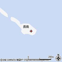 長島灯台周辺の地図