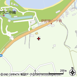 沖縄県国頭郡恩納村名嘉真2302-1周辺の地図