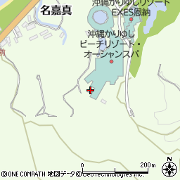 沖縄県国頭郡恩納村名嘉真2474周辺の地図