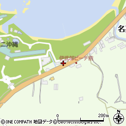 沖縄県国頭郡恩納村名嘉真2160周辺の地図