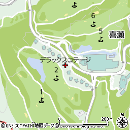 喜瀬カントリークラブデラックスコテージ周辺の地図