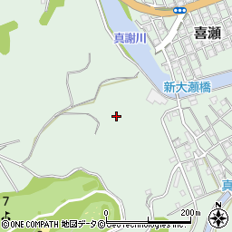 沖縄県名護市喜瀬周辺の地図