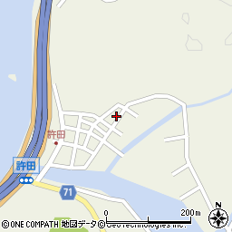 沖縄県名護市許田212周辺の地図