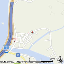 沖縄県名護市許田211周辺の地図