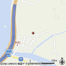 沖縄県名護市許田113周辺の地図